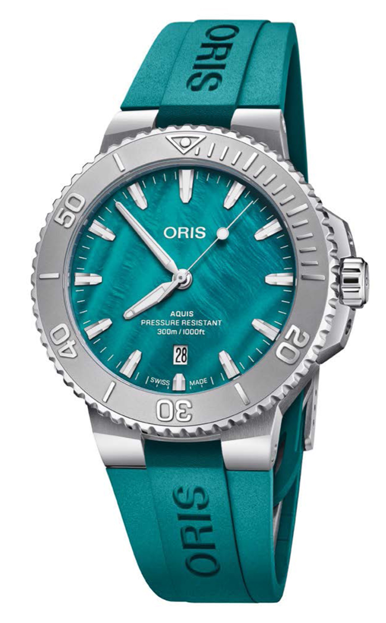 Oris Diving Aquis Date NEW YORK HARBOR L.E. II 733.7789.4187 Set