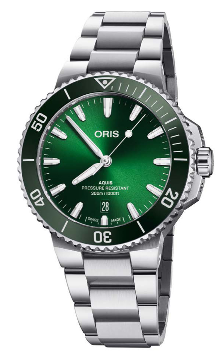 Oris Diving Aquis Date 733.7787.4157 MB 8.22.04PEB