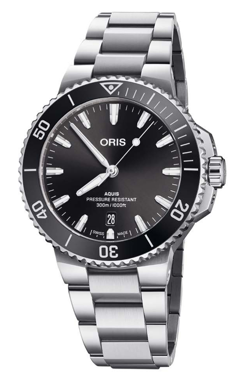 Oris Diving Aquis Date 733.7787.4154 MB 8.22.04PEB