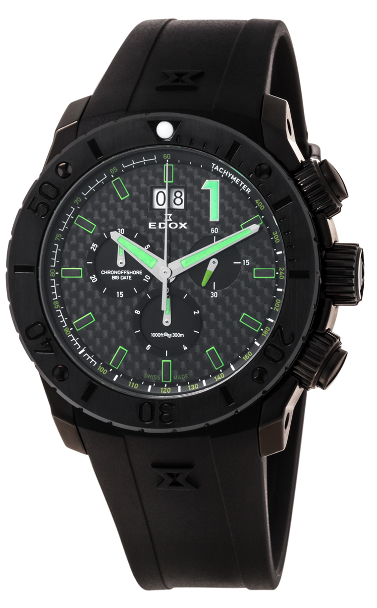 Часы Edox Chronoffshore-1 Big Date 10020 37N NV