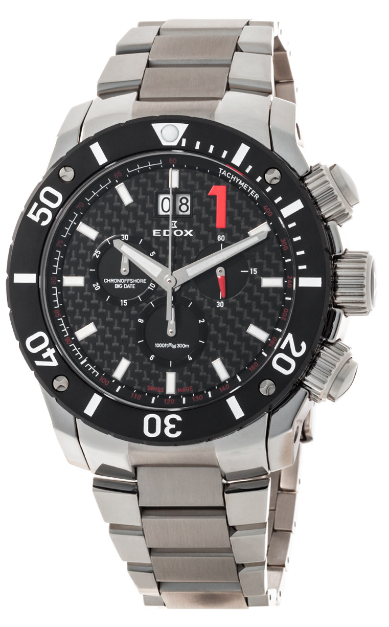 Часы Edox Chronoffshore-1 Big Date 10021 3 NIN