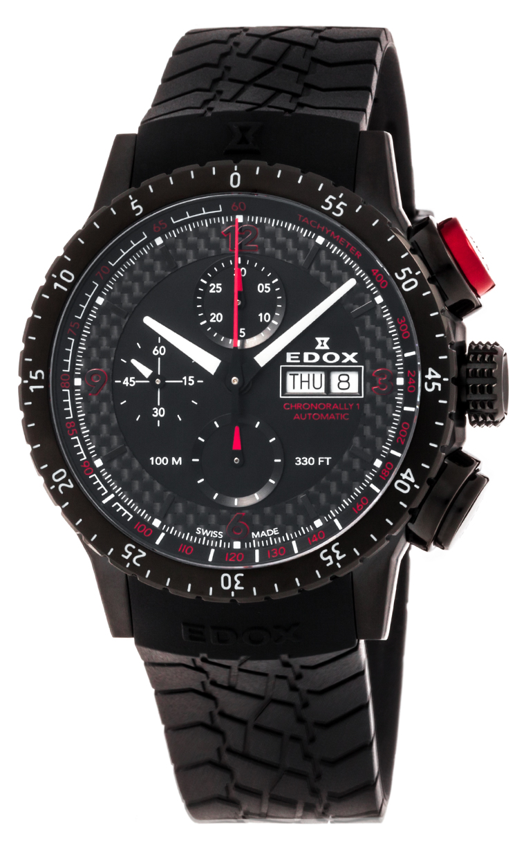 Edox Chronorally1 Chronograph Automatic 01118 37NR NRO
