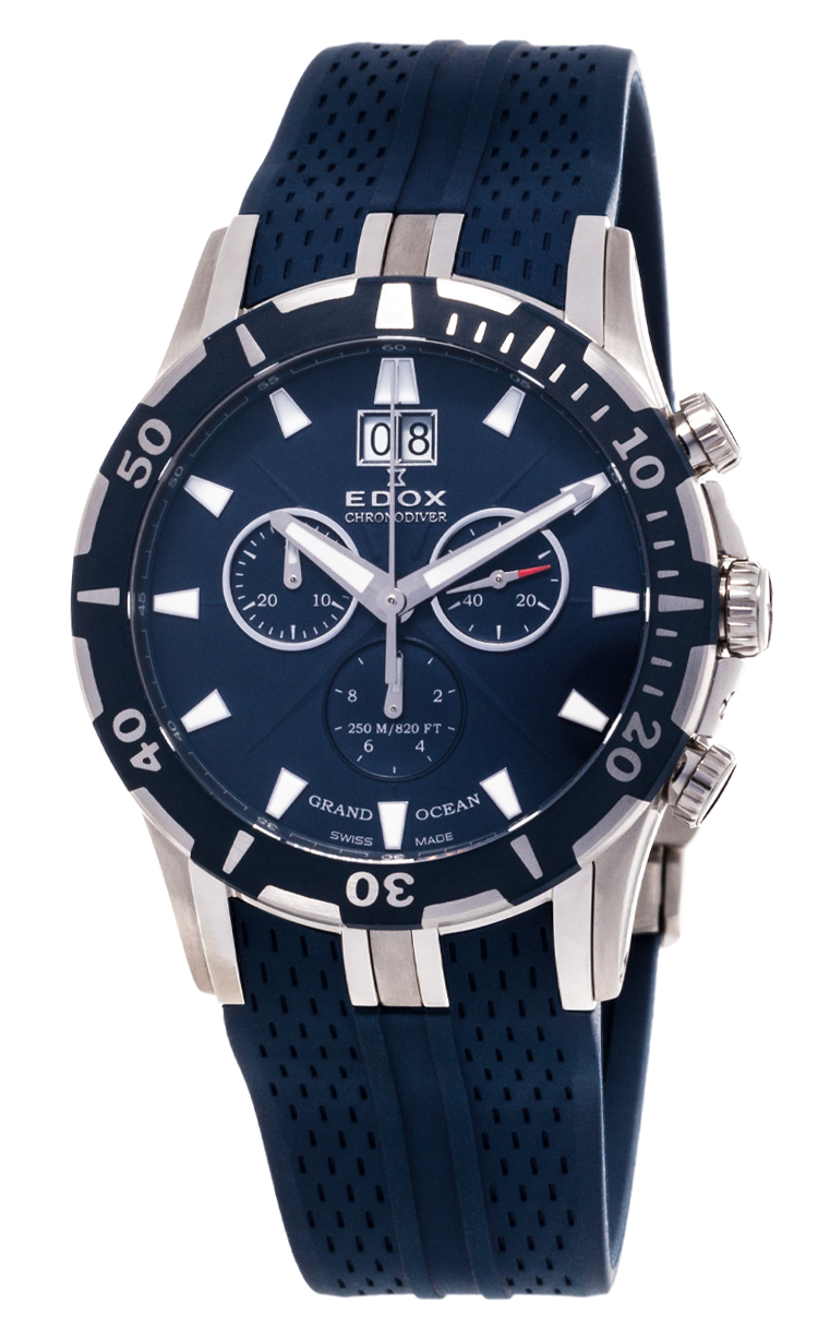 Edox Grand Ocean Chronodiver 10022 357B BUIN