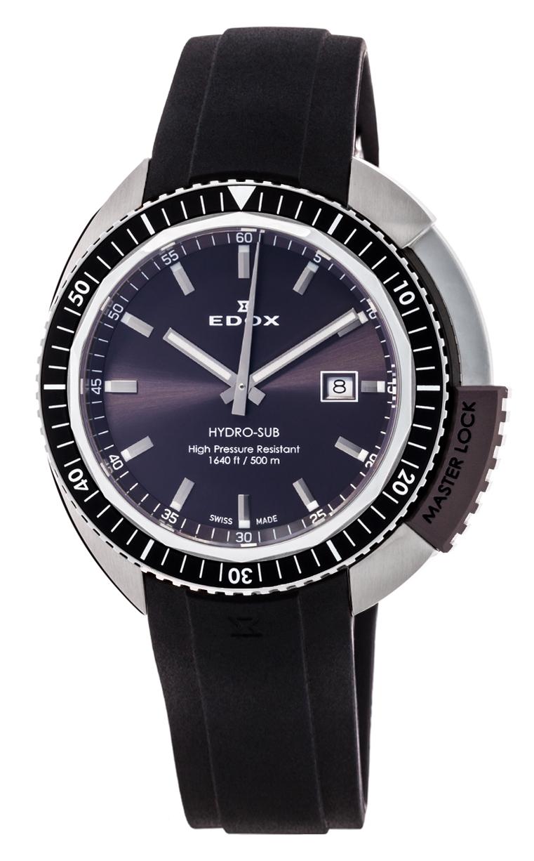 Edox Hydro-Sub 3-Hands 53200 3NGCA GIN