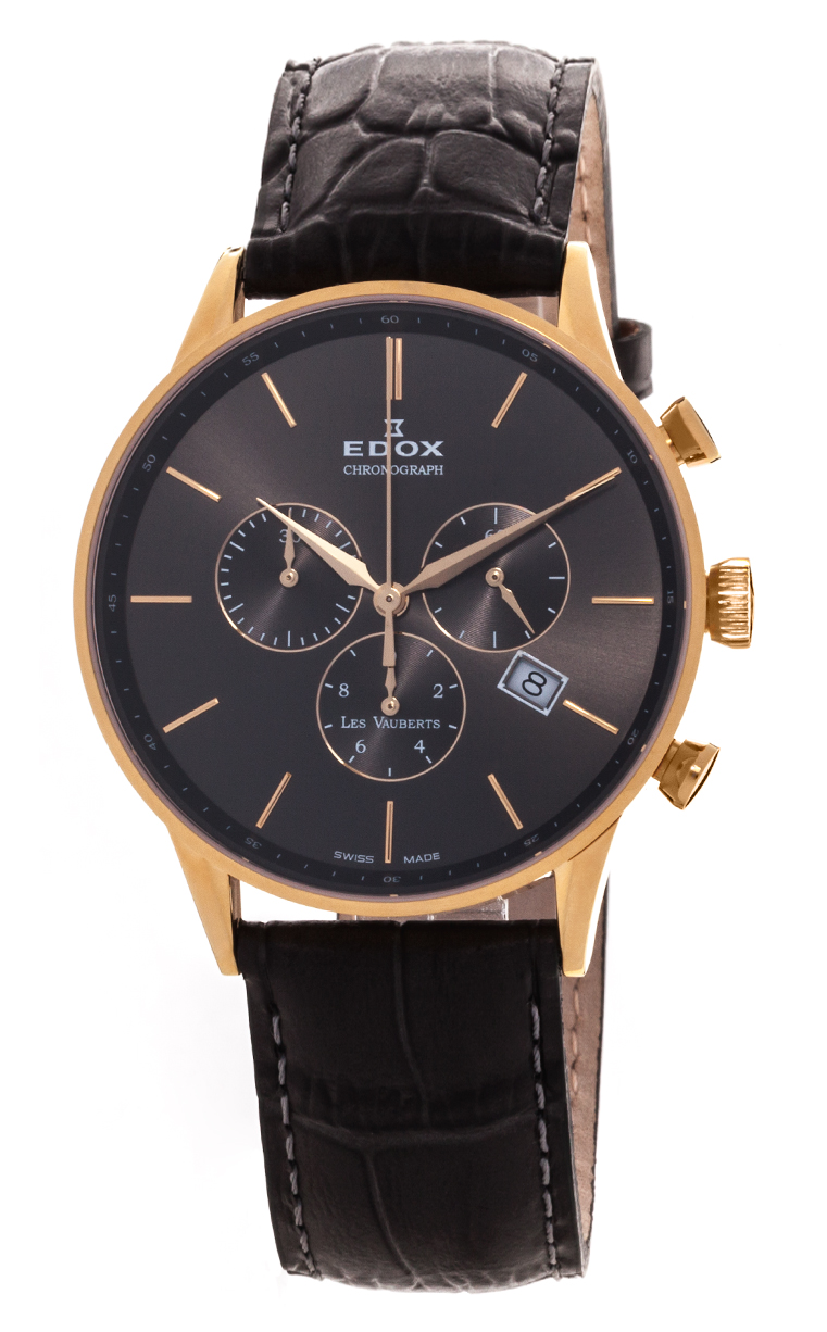 Часы Edox Les Vauberts Chronograph 10408 37JG GID
