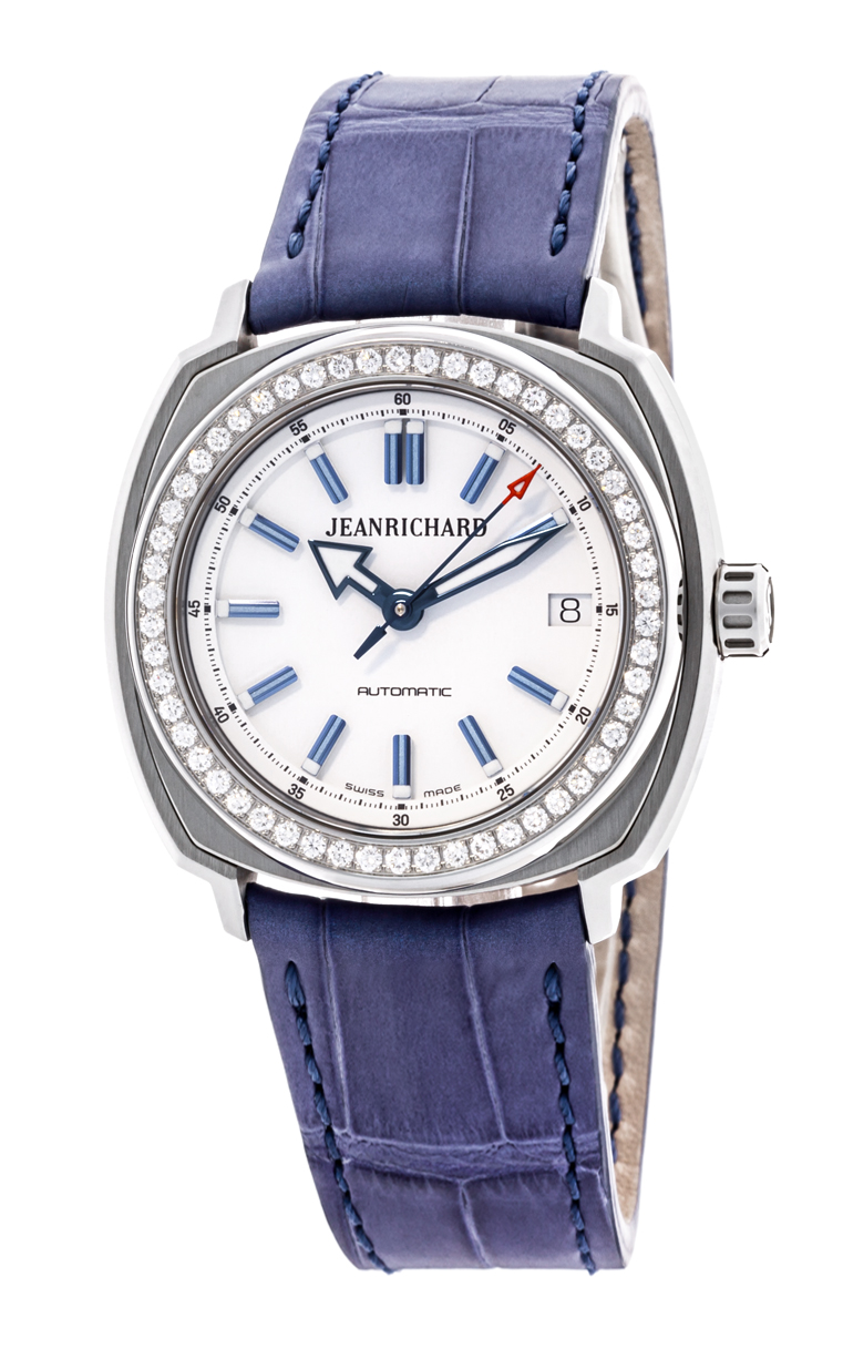 JeanRichard Terrascope Date Diamonds 60510D11A702-BB4A