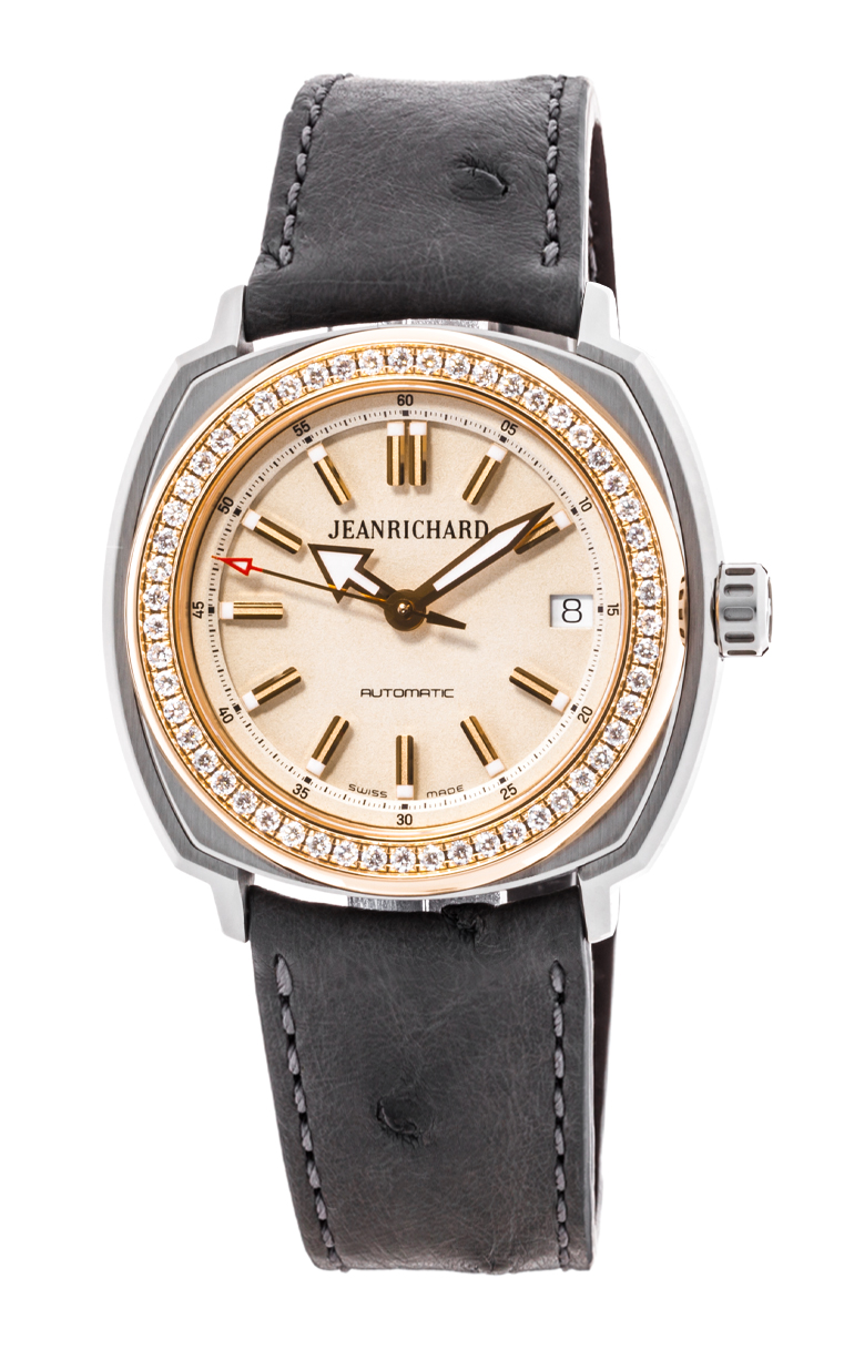 Часы JeanRichard Terrascope Date Diamonds 60510D56A801-QB2A