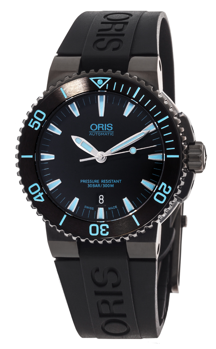 Часы Oris Aquis Date 733 7653 4725 RS 4 26 34 BEB