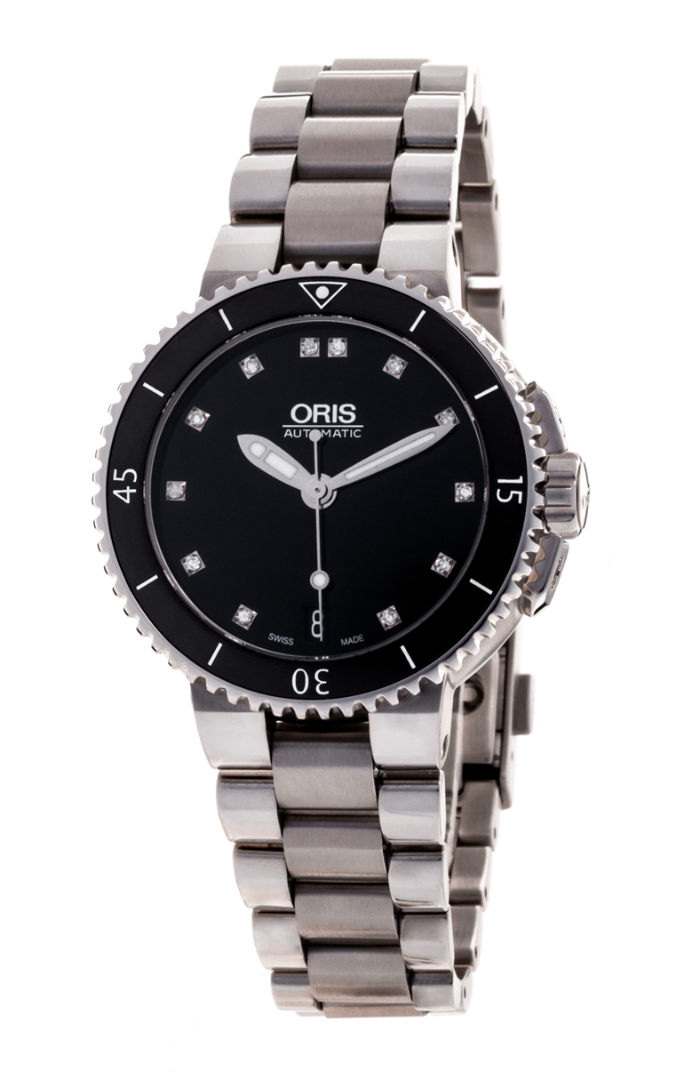 Oris Aquis Date Diamonds 733 7652 4194 8 18 01P