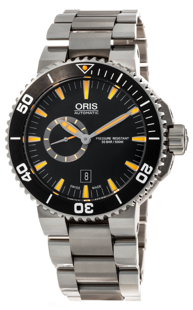 Часы Oris Aquis Small Second Date 743 7673 4159 8 26 01PEB