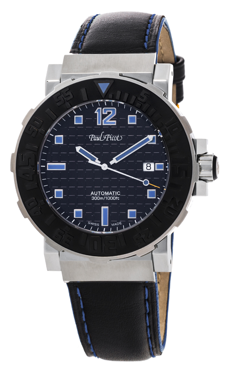 Paul Picot C-Type Classic 43 mm P4118.SGN.N.3403CM001