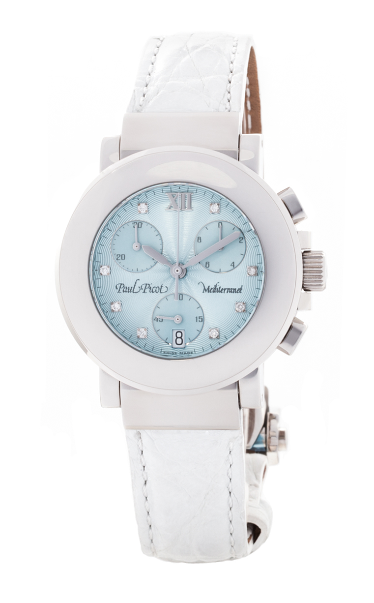 Часы Paul Picot Mediterranee Chronograph 36mm P4107.20.2D2CY051