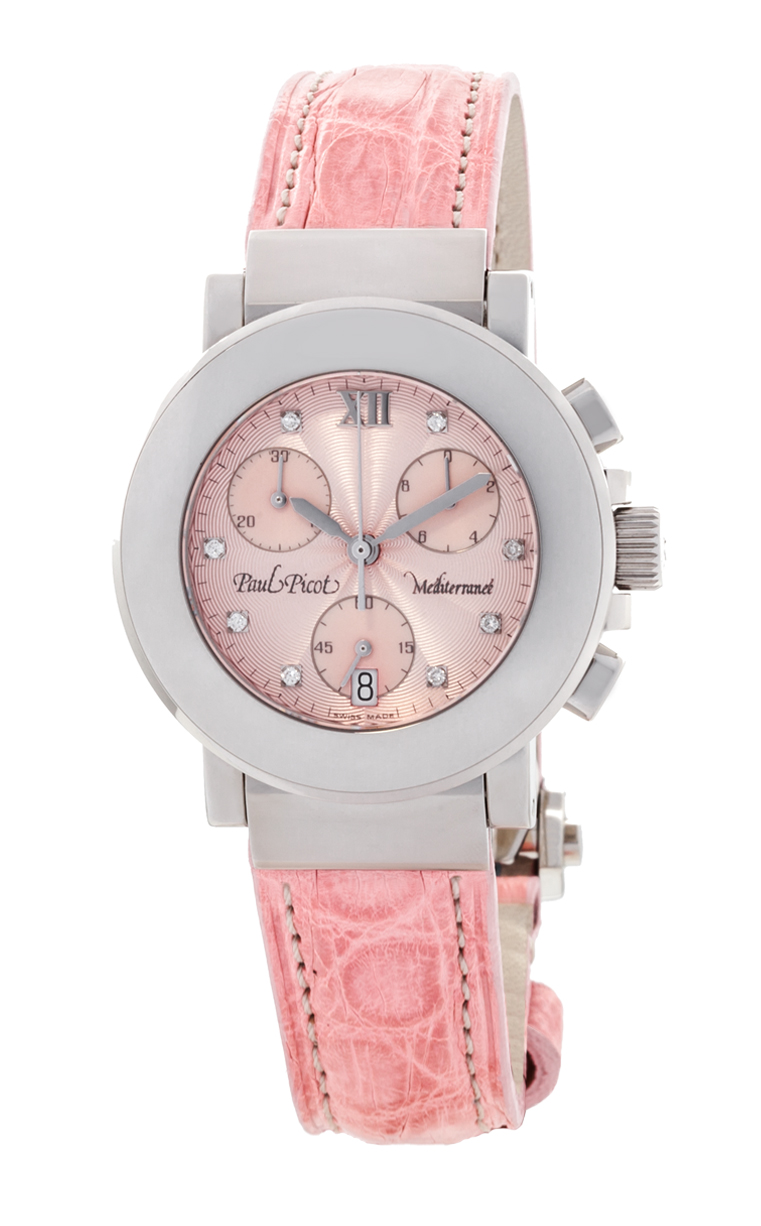 Часы Paul Picot Mediterranee Chronograph 36mm P4107.20.5D1CY043