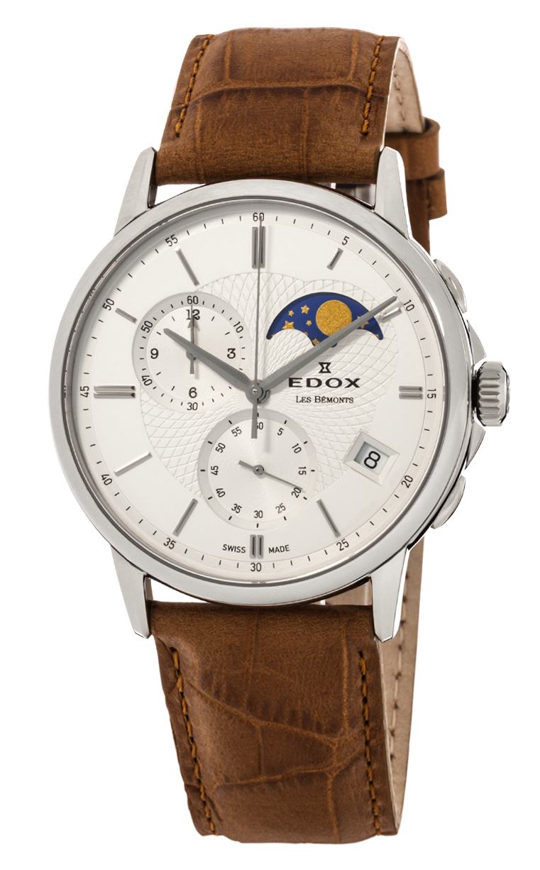 Edox Les Bemonts Chronograph Moon Phase 01651 3 AIN