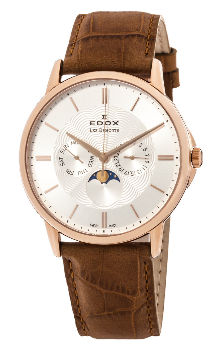 Часы Edox Les Bemonts Moon Phase Complication 40002 37R AIR