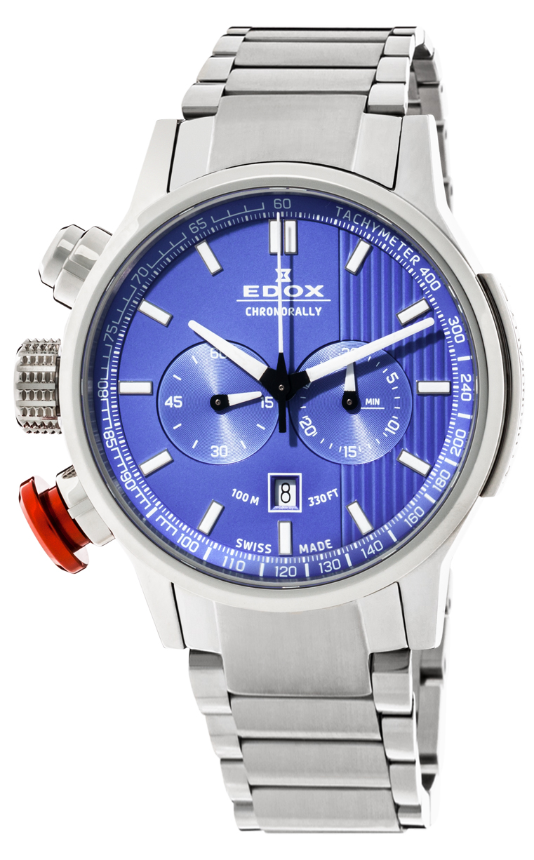 Часы Edox Chronorally Chronograph 10302 3M BUIN