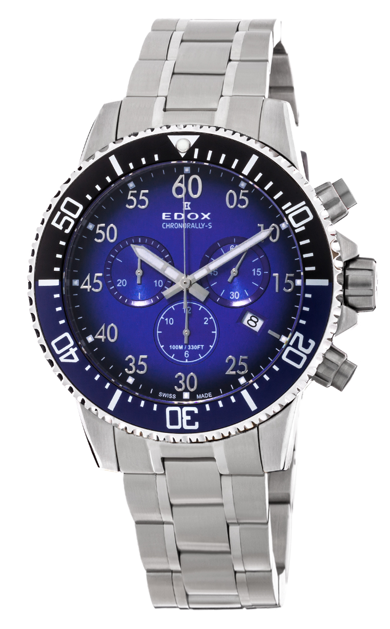 Edox Chronorally-S Chronograph 10227 3NBUM BUBN