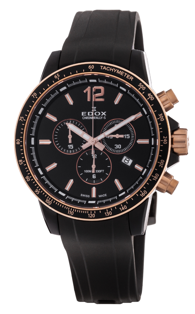 Часы Edox Chronorally-S Chronograph 10229 357NRCA NIR