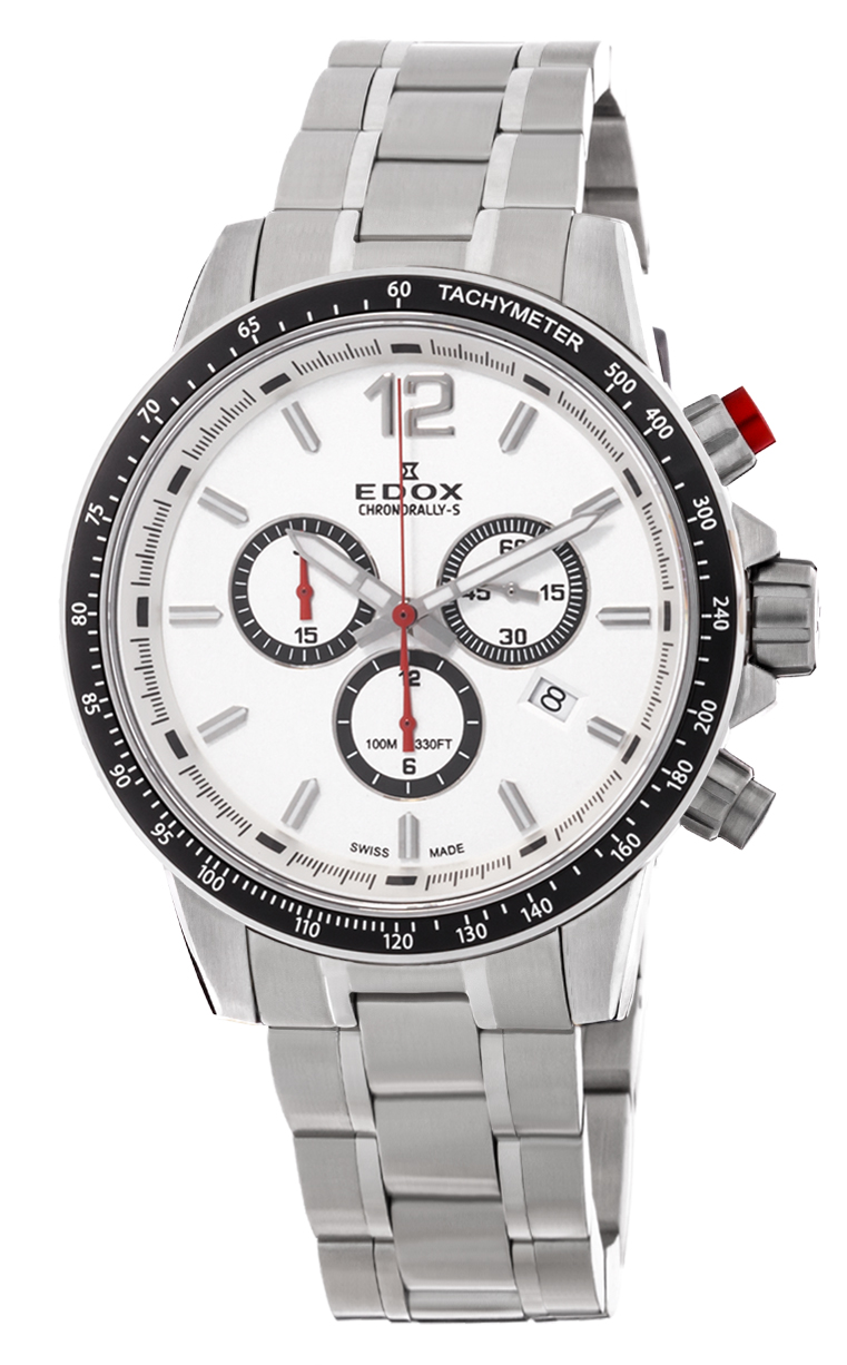 Часы Edox Chronorally-S Chronograph 10229 3M AIN