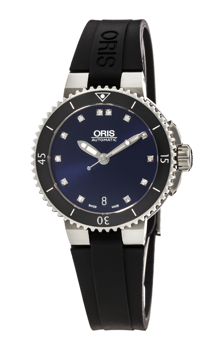 Oris Aquis Date Diamonds 733 7652 4195 RS 4 18 34