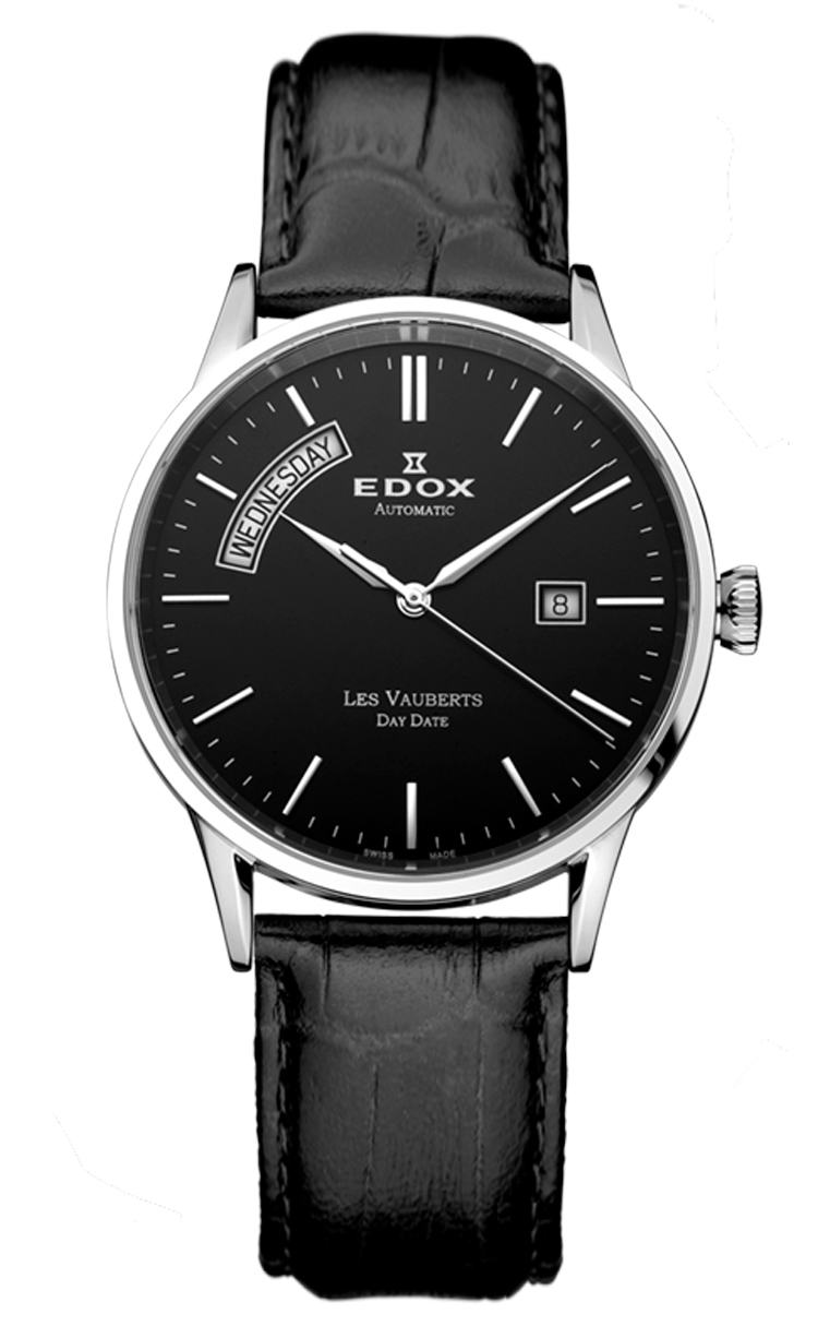 Edox Les Vauberts Day Date Automatic 83007 3 NIN