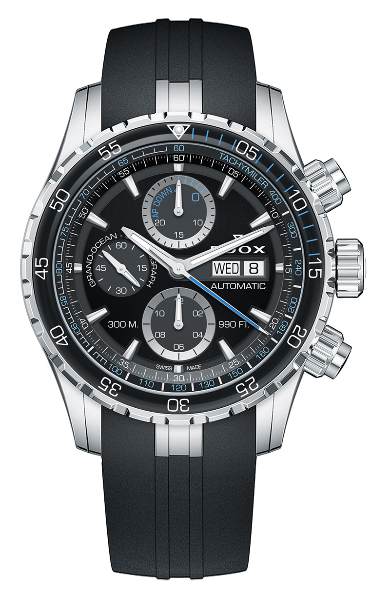 Edox Grand Ocean Chronograph Automatic 01123 3BUCA NBUN