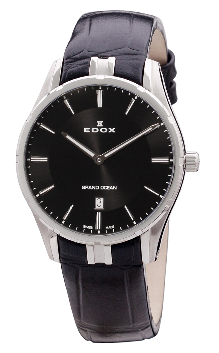 Часы Edox Grand Ocean Slim Line Date 56002 3C NIN