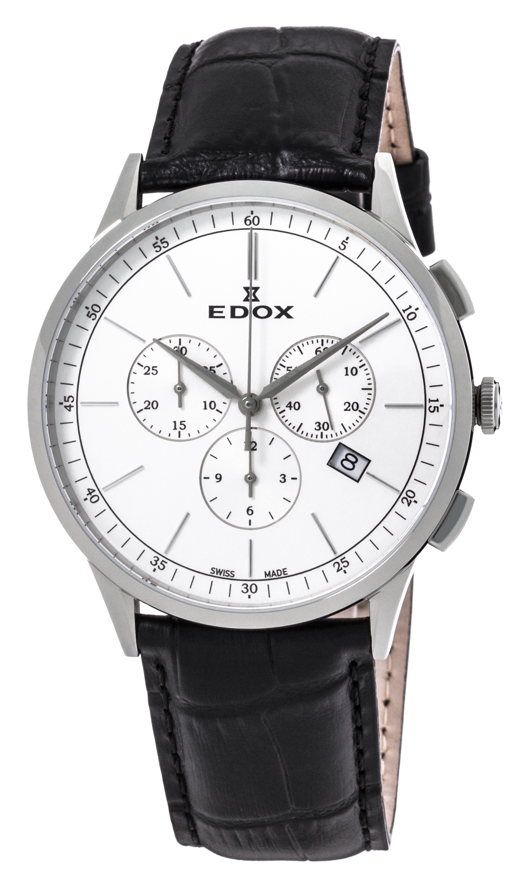 Часы Edox Les Vauberts Chronograph Date 10236 3C AIN