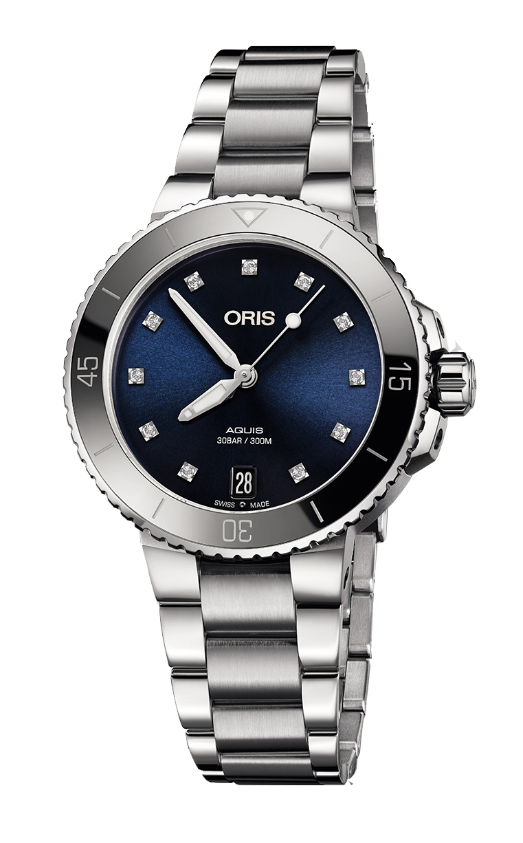 Oris Diving Aquis Date Diamonds 733.7731.4195.MB 8.18.05P