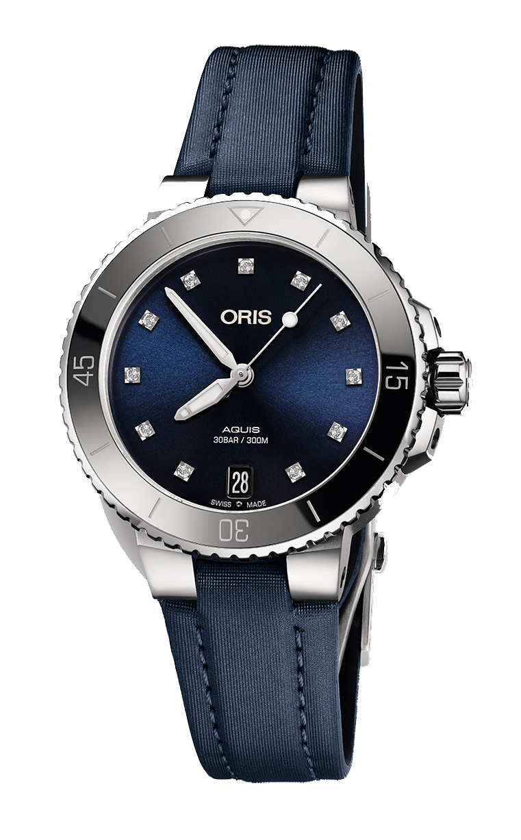 Часы Oris Diving Aquis Lady Diamonds 733.7731.4195 TS 5.18.46FC
