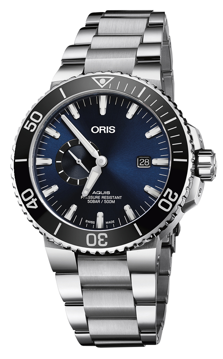 Oris Diving Aquis Small Second 743.7733.4135 MB 8.24.05PEB